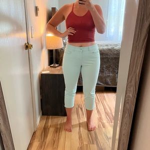 Ann Taylor Loft Curvy Crop size 10